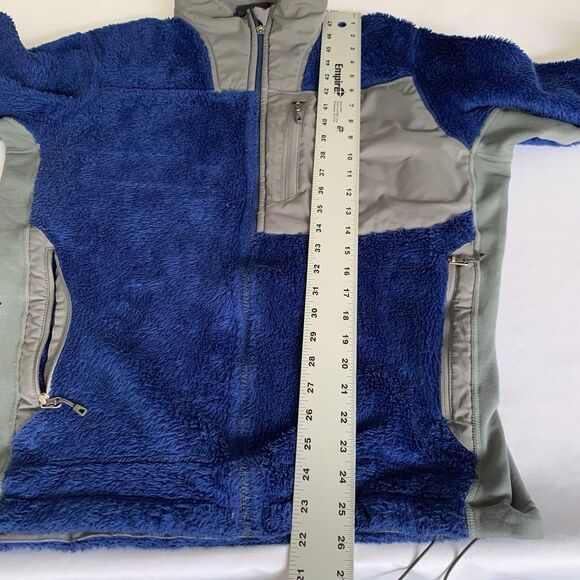 Patagonia R3 Hi Loft Regulator Fleece Blue Full Zip Polartec Jacket Mens L Hike - Picture 12 of 12
